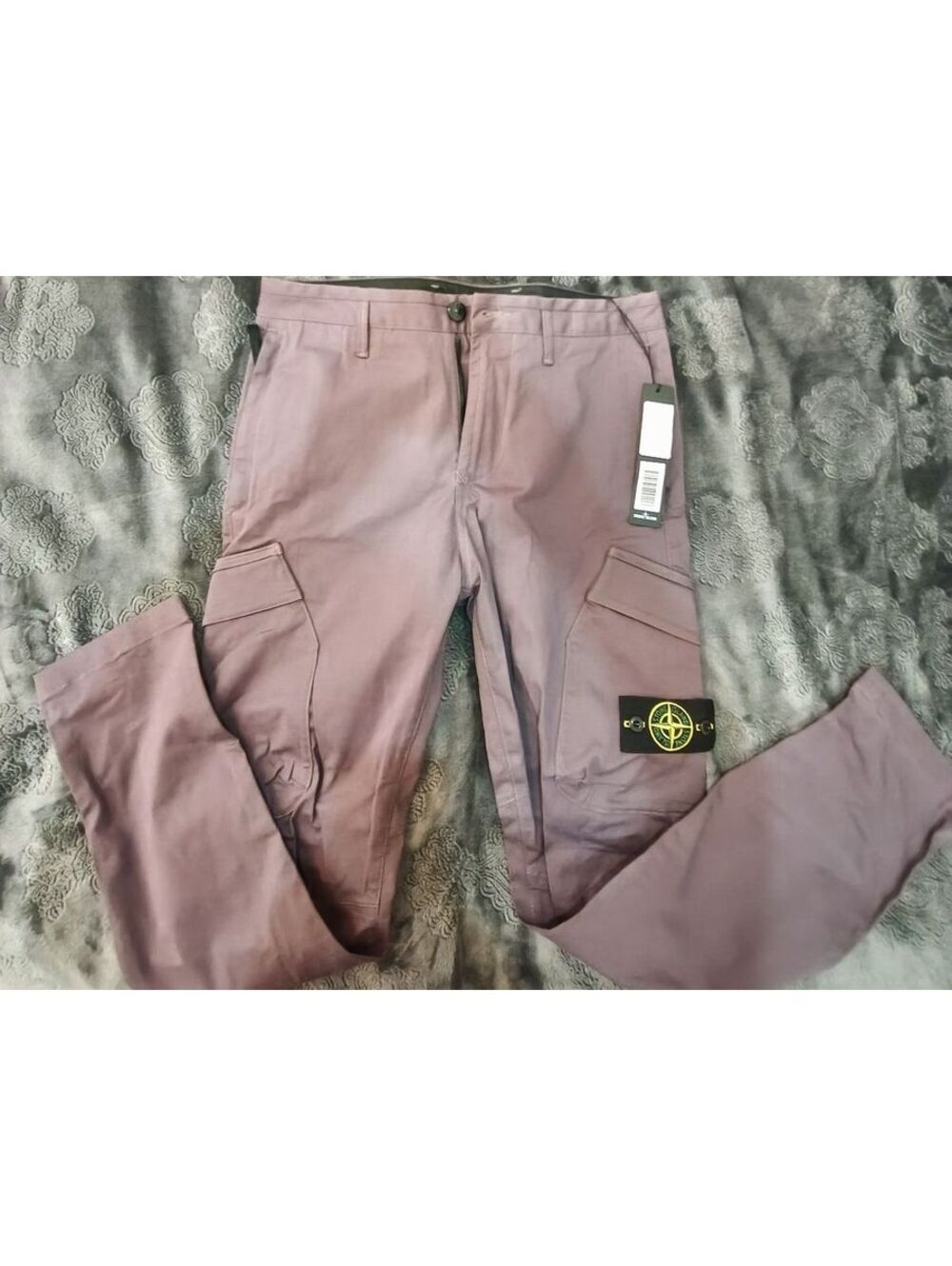 Stone Island purple RE-T rare cargo nwt size 29